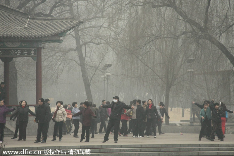 Top 10 Chinese cities with worst air quality