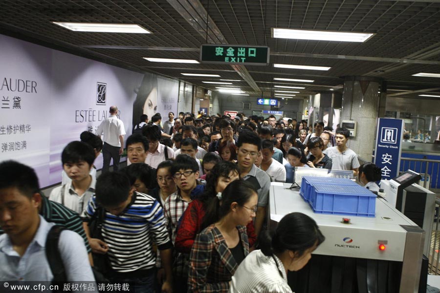 Top 10 crowded subway stations in Beijing