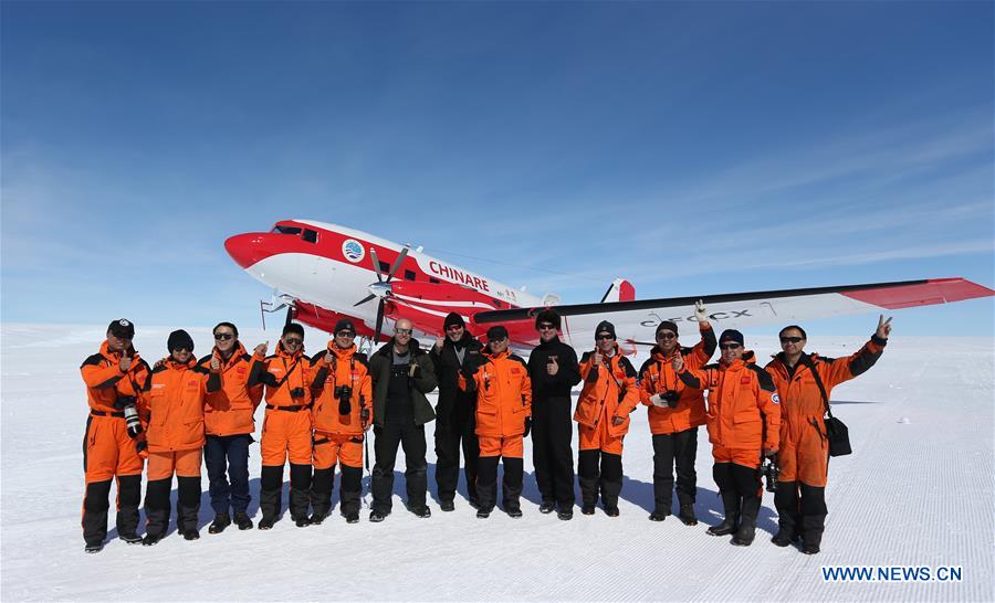 China's first polar airplane conducts successful trial flight