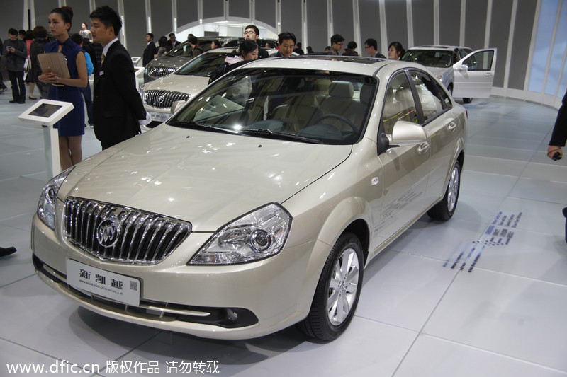 Top 10 best-selling cars in Chinese mainland