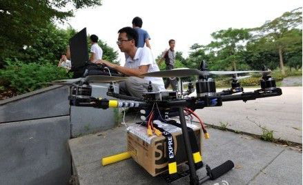 SF Express tests parcel delivery with robotic drones