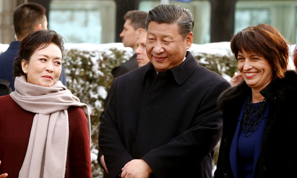 President Xi pays state visit to Switzerland