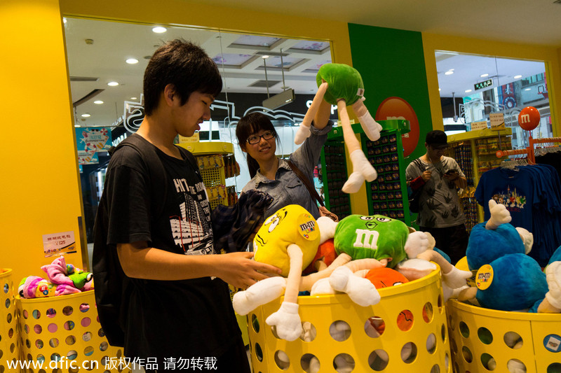 M&M opens its first Asia flagship store in Shanghai