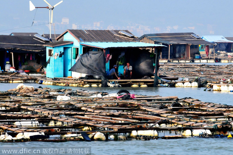 A 'floating city' in East China