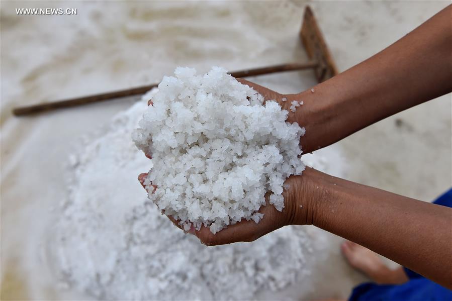 Salt Lake of Yuncheng restarts production in N China's Shanxi