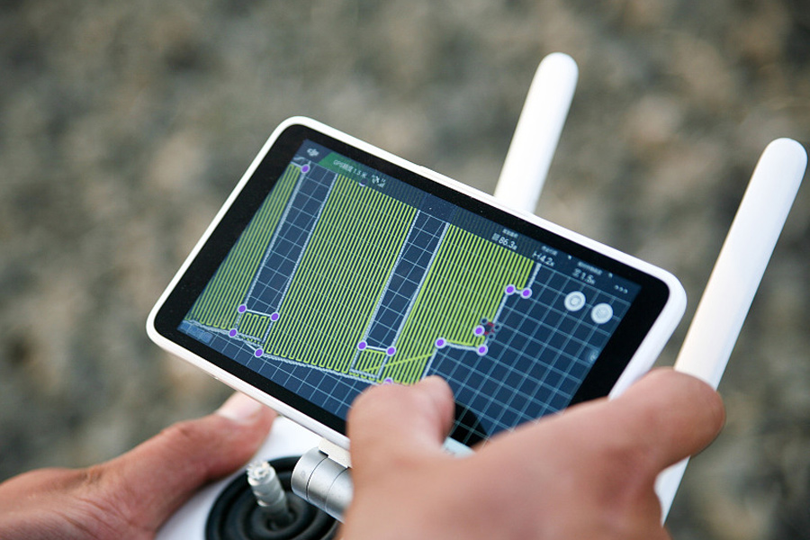 Drones drive intelligent agriculture