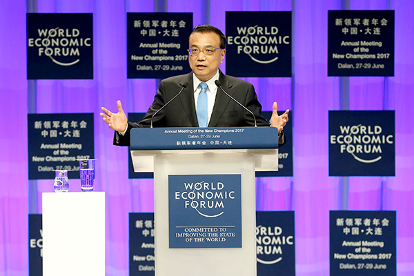 Li: China's growing economy records major reforms