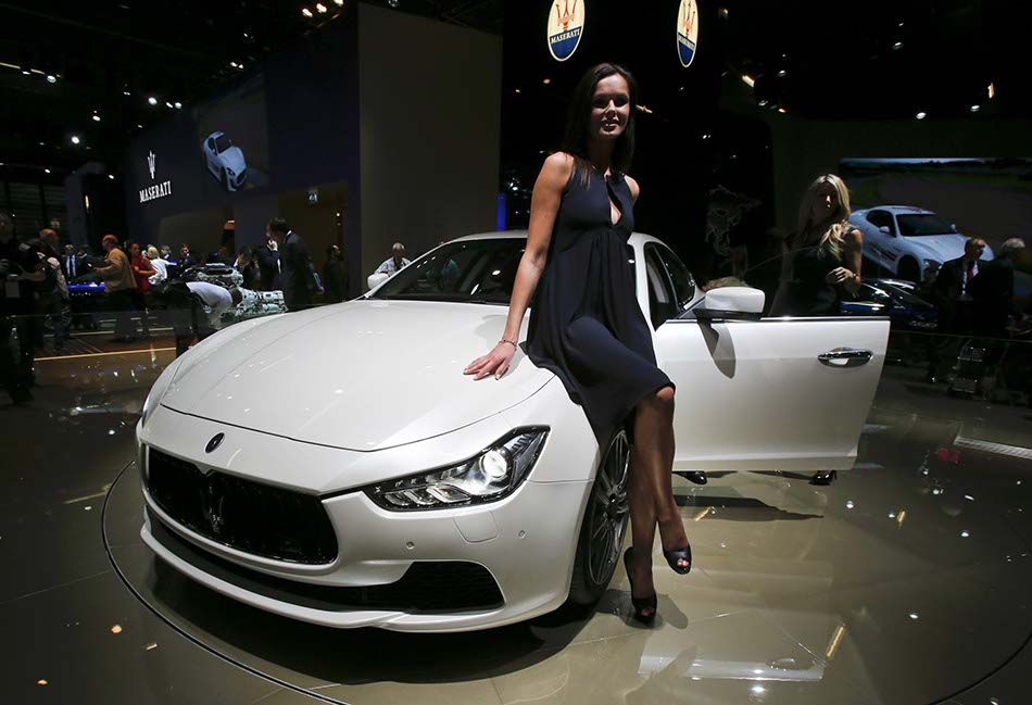 Supercars at Frankfurt 2013 Motor Show