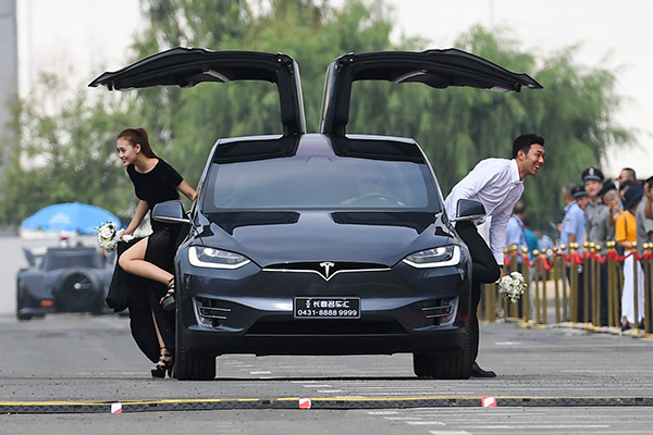 Tesla modifies models for China