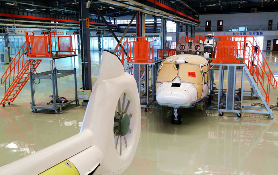 China's chopper industry flying high