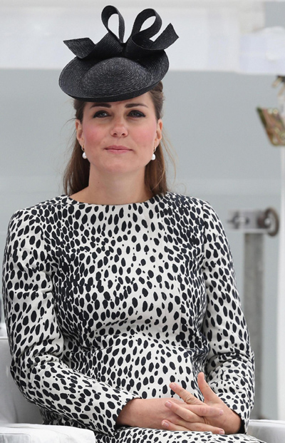 Catherine attends naming ceremony of 'Royal Princess'