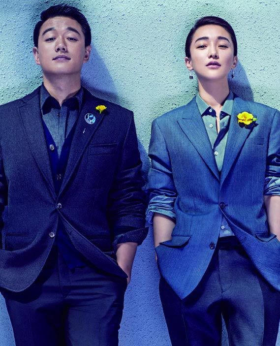 Zhou Xun and Tong Dawei shoot for new movie