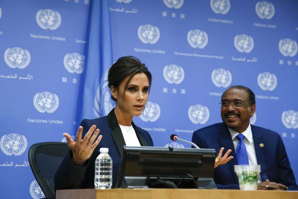 Victoria Beckham named as UNAIDS Goodwill Ambassador