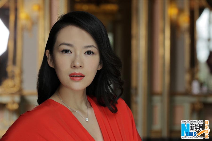 Zhang Ziyi's new fashion shots in Italy