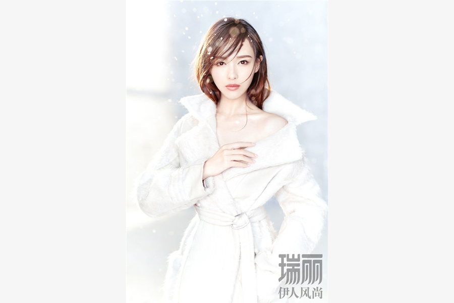 Actress Tang Yan shoots for fashion photos