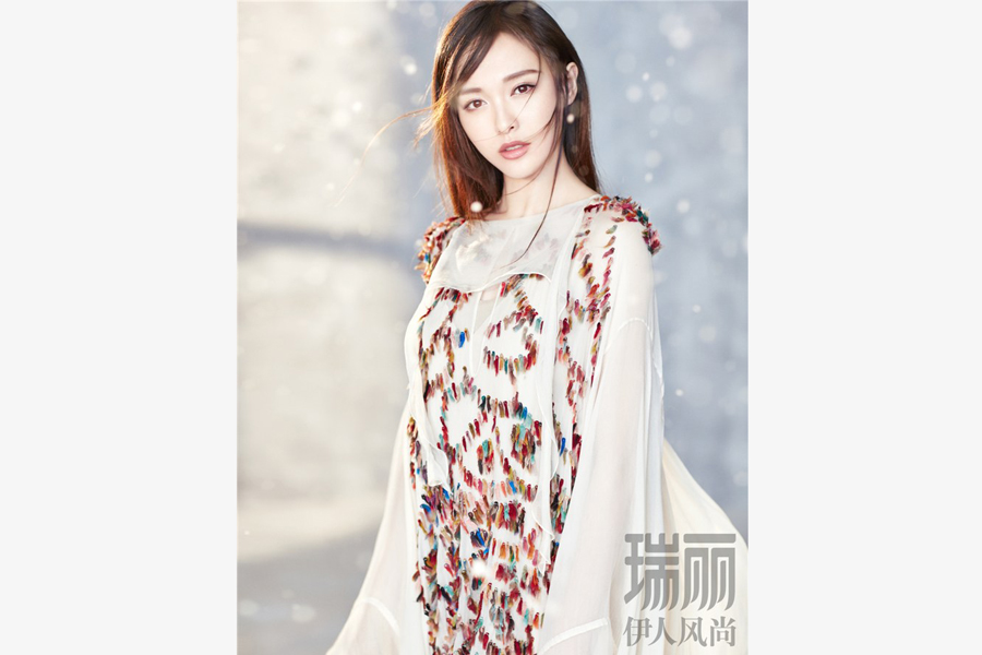 Actress Tang Yan shoots for fashion photos