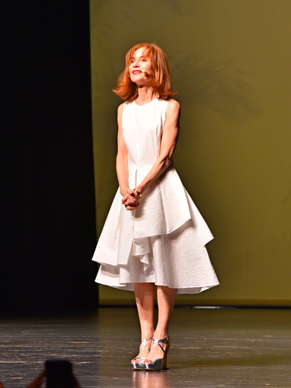 Isabelle Huppert: Reading for love