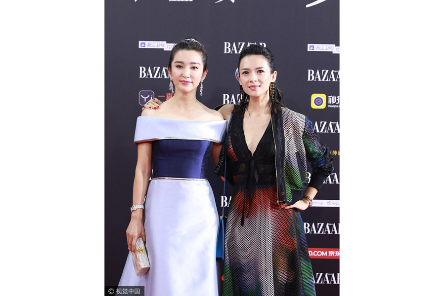 Chinese celebrities dazzle 2017 Bazaar Star Charity Night