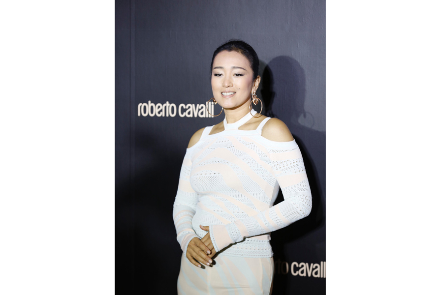 Actress Gong Li spotted in Beijing