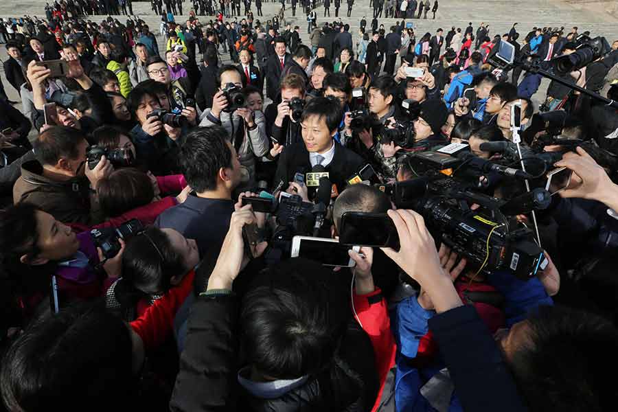 China's national legislature opens annual session