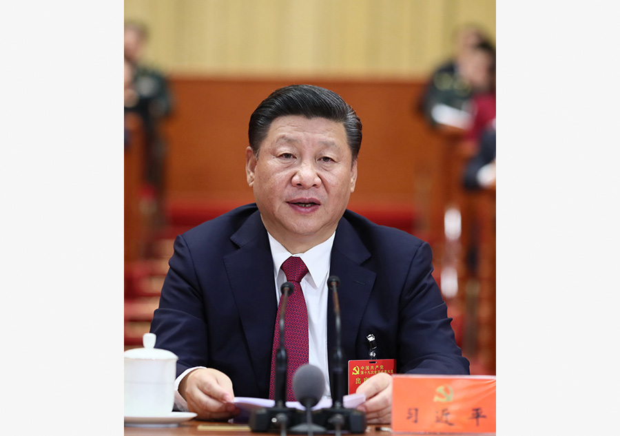 Xi Jinping presides over the closing session