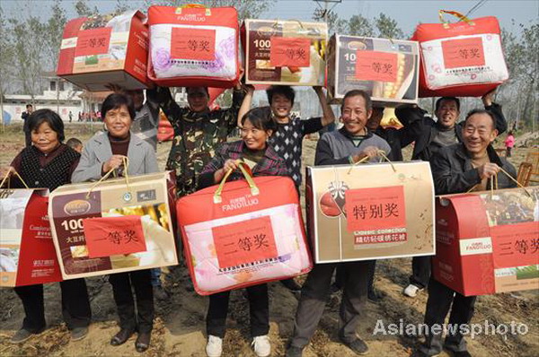 Sweet potatoes bring profit and fun to village