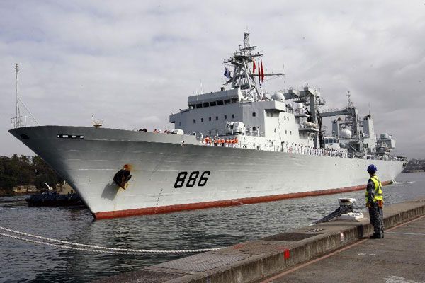 Chinese Navy ships visit Sydney