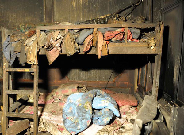 Seven die as fire sweeps orphanage