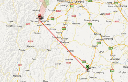 Live report: 7.0-magnitude quake hits Sichuan