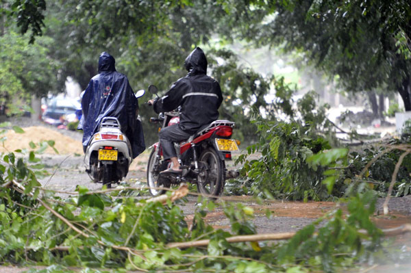 Typhoon Haiyan approaches S China