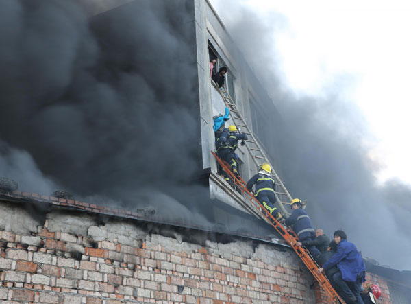 16 dead, 5 injured in China factory fire