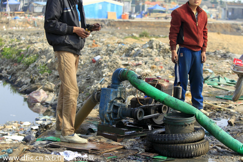 Meth operation lays waste to S China village