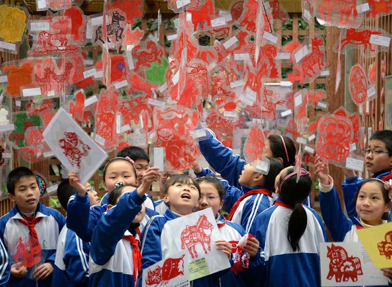 A new year of learning begins all over China