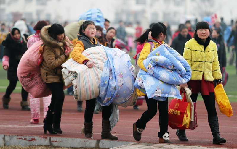 A new year of learning begins all over China