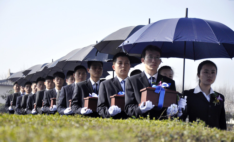 Unclaimed ashes get proper burial