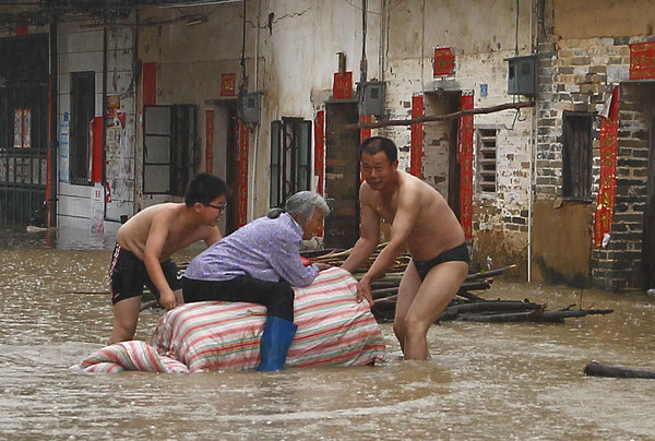 7 dead, over 170,000 affected in Guangdong rainstorm