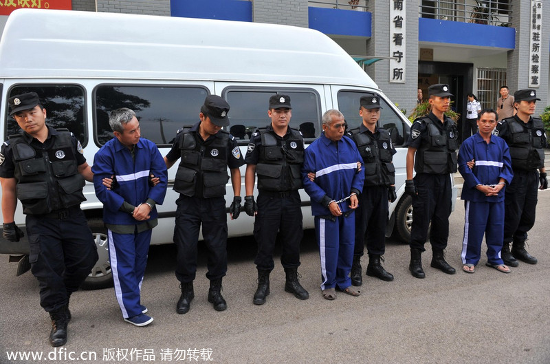 Laos hands over drug-trafficking suspects to China