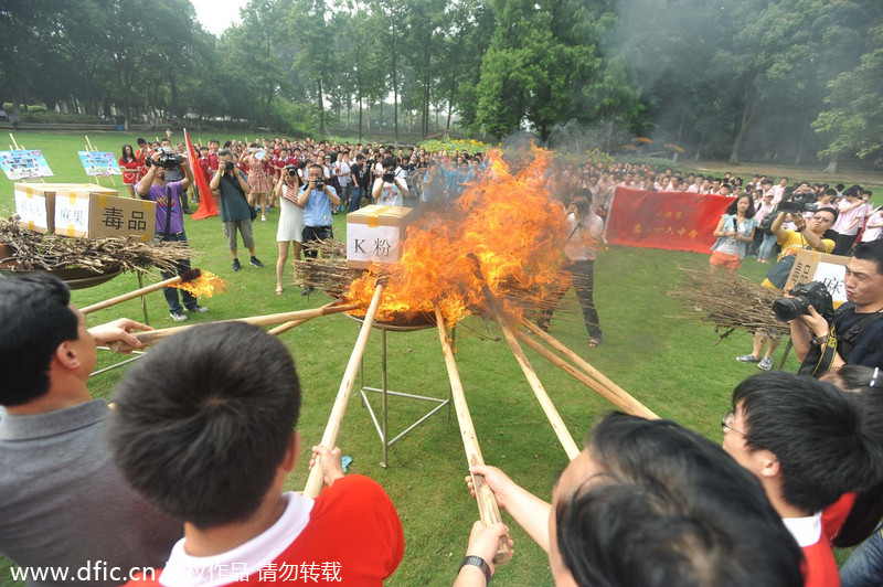 Wuhan declares war on drugs