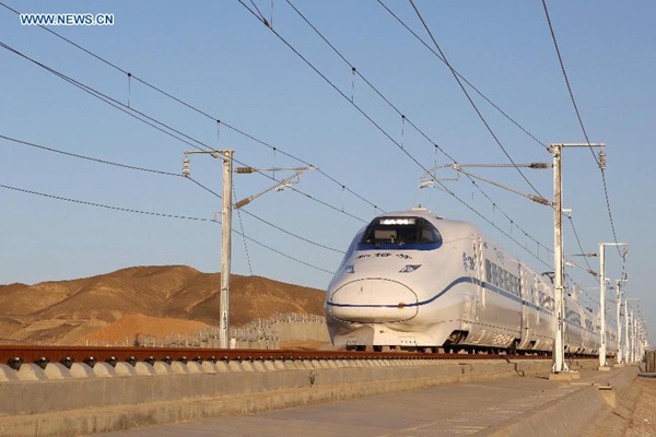 Xinjiang's first high-speed railway to start operation