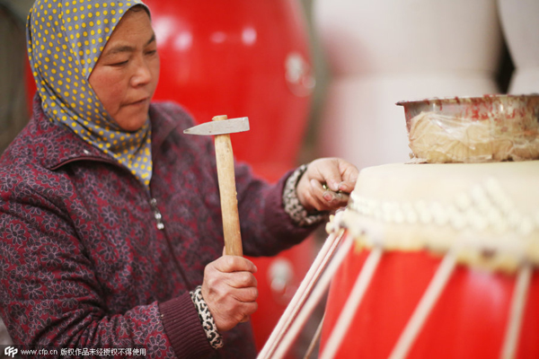 The craft of drum-making