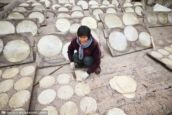 The craft of drum-making