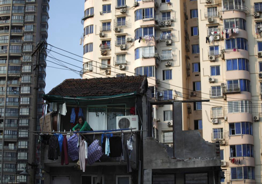 'Nail houses' in China