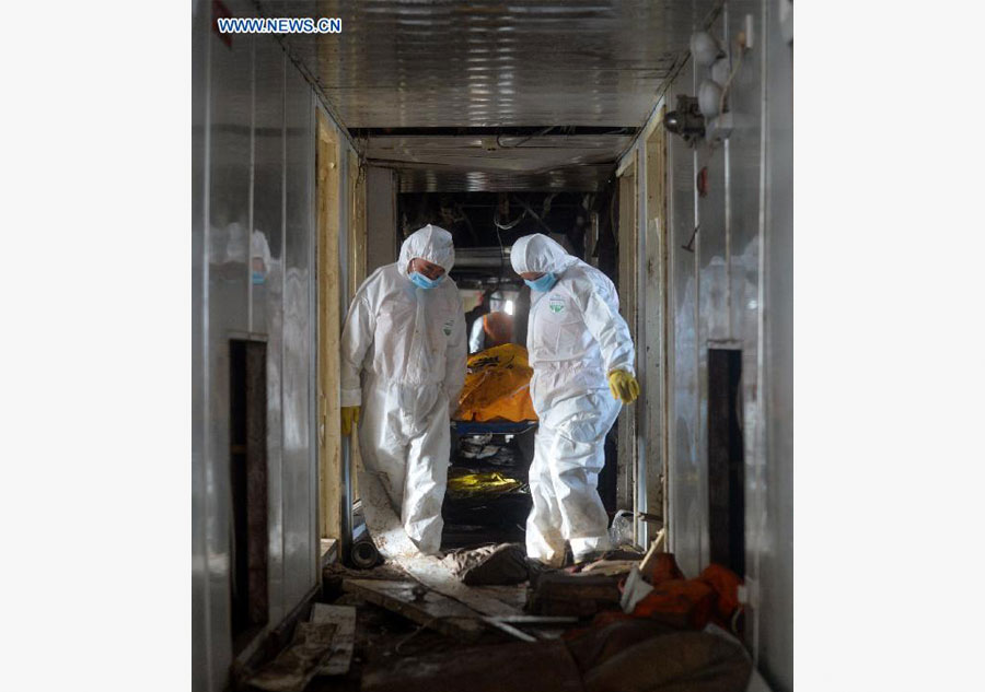 Last reminders: Belongings laid on ship