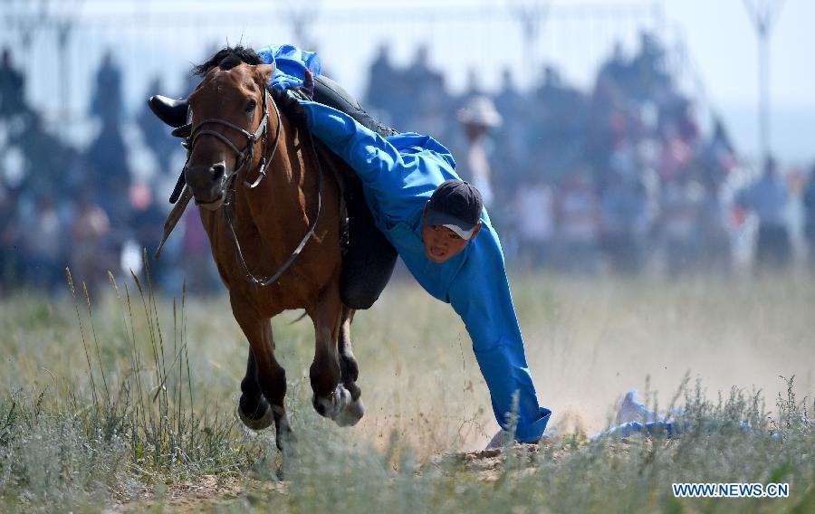 Nadam fair held to celebrate harvest in China's Inner Mongolia