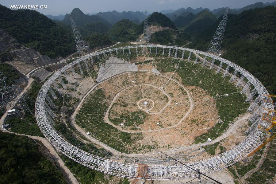 World's largest radio telescope being built