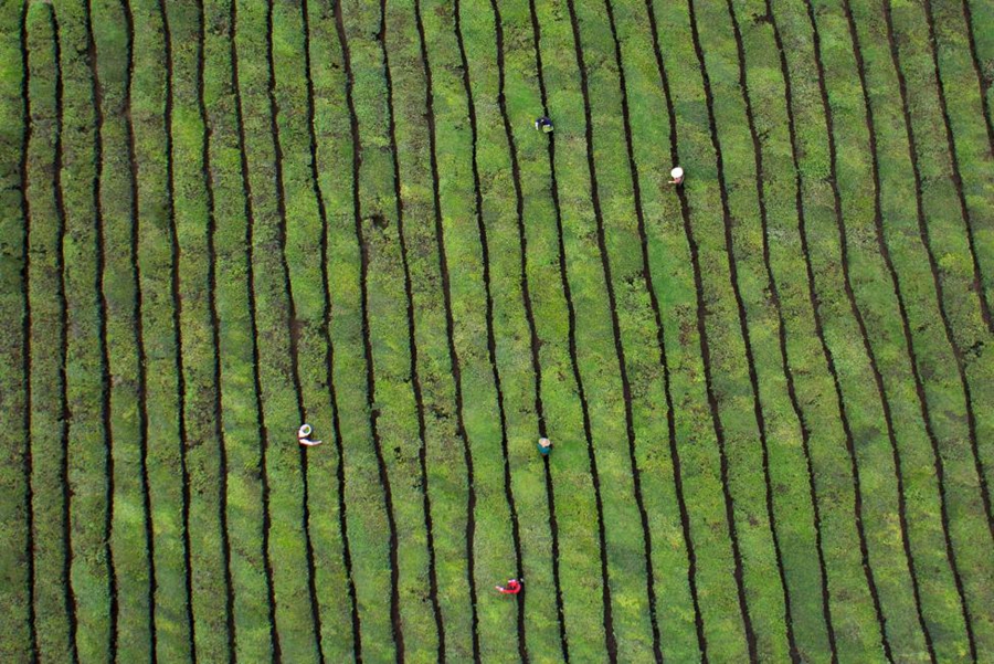 China from above