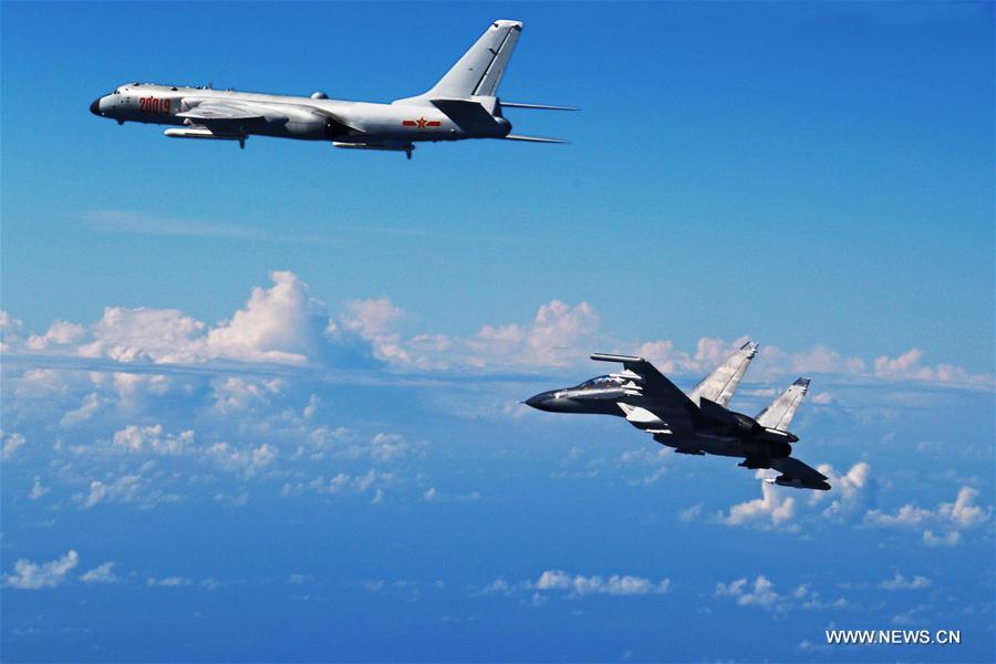 Air force in Pacific drill to test far-offshore strength