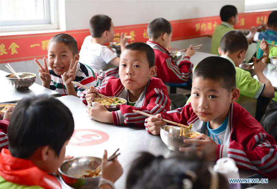 Nutrition improvement projects in NW China benefit 2.3 m students