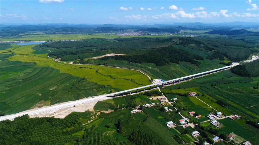 Harbin-Mudanjiang high-speed rail one step closer