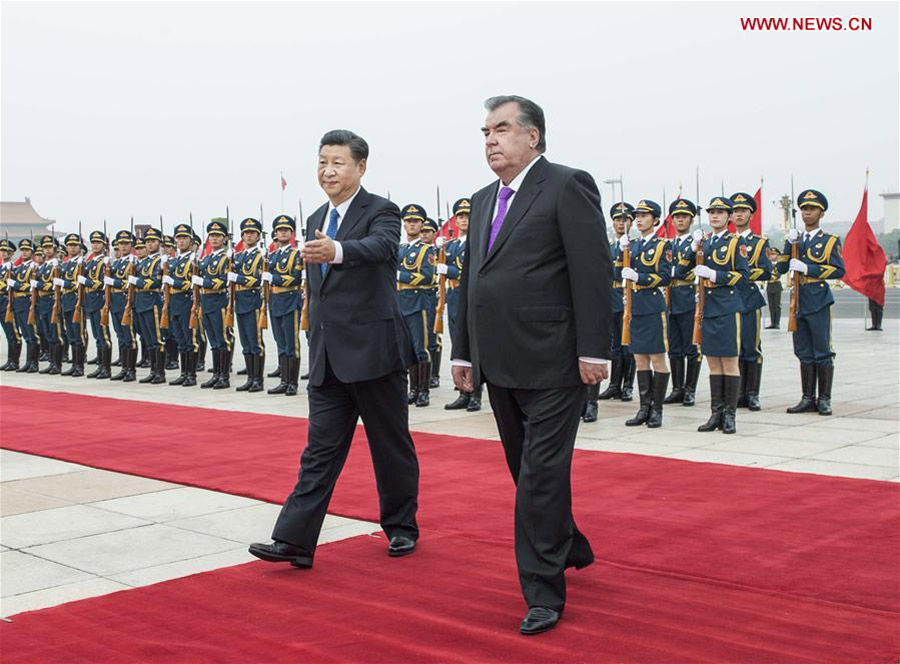 China, Tajikistan agree to forge comprehensive strategic partnership